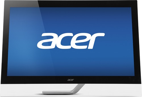 Acer - 27" LED HD Touch-Screen Monitor - Black