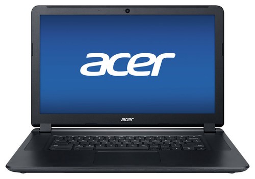 Acer - 15.6" Chromebook - Intel Celeron - 4GB Memory - 16GB Solid State Drive - Black