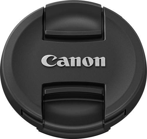 Canon - E-58 II Lens Cap - Black