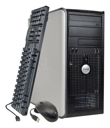 Dell - Refurbished OptiPlex Desktop - Intel Core2 Duo - 2GB Memory - 120GB Hard Drive - Gray/Black