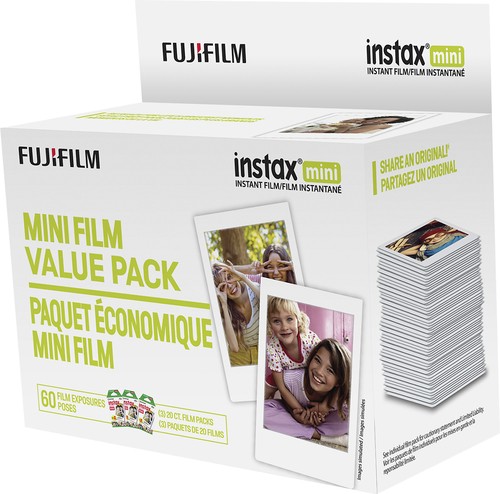 Fujifilm - Instax Mini Instant Film - White