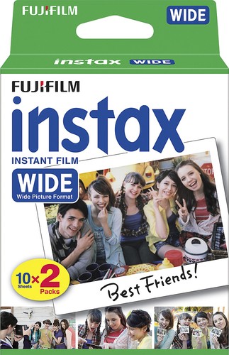 Fujifilm - Instax Wide Instant Film (2-Pack) - White