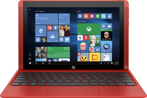 HP - Pavilion x2 - 10.1" - Tablet - 64GB - With Keyboard - Sunset Red