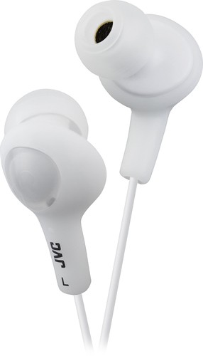 JVC - Gumy Earbud Headphones - White