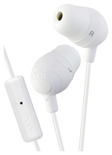 JVC - Marshmallow Earbud Headphones - White