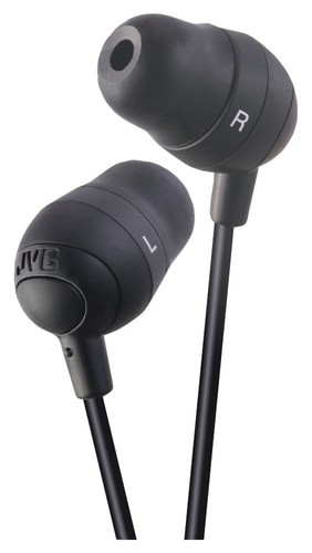JVC - Marshmallow Earbud Headphones - Black