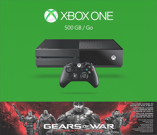 Microsoft - Xbox One 500GB Gears of War: Ultimate Edition Bundle - Black