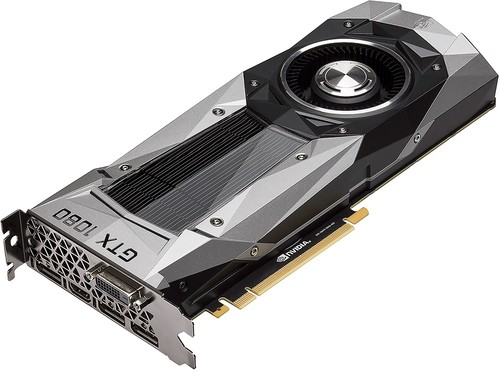 NVIDIA - Founders Edition GeForce GTX 1080 8GB GDDR5X PCI Express 3.0 Graphics Card