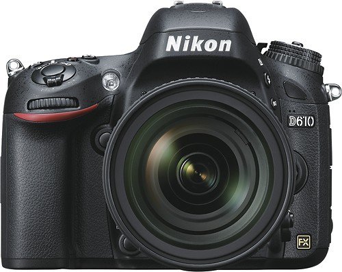 Nikon - D610 DSLR Camera with 24-85mm VR Lens - Black