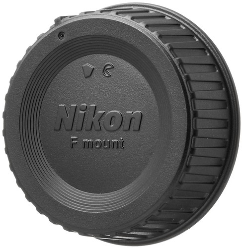 Nikon - LF-4 Rear Lens Cap - Black