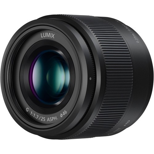 Panasonic - Lumix G 25mm f/1.7 ASPH. Lens For Micro Four Thirds - Black