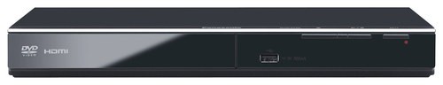 Panasonic - DVD Player with 1080p Video Upconversion - Black