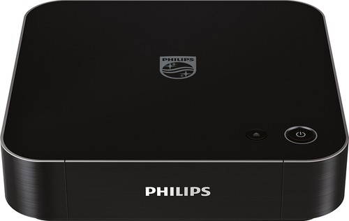 Philips - BDP7501 4K Ultra HD Wi-Fi Built-In Blu-ray Player - Black