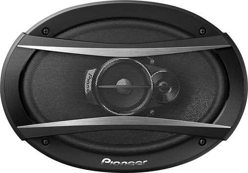 Pioneer - 6" x 9" 3-Way Car Speakers with Mica Matrix Cones (Pair) - Black