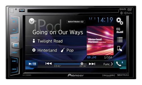 Pioneer - 6.2" - CD/DVD - Built-in Bluetooth - Apple® iPod®- and Satellite-Radio Ready - In-Dash Receiver - Black