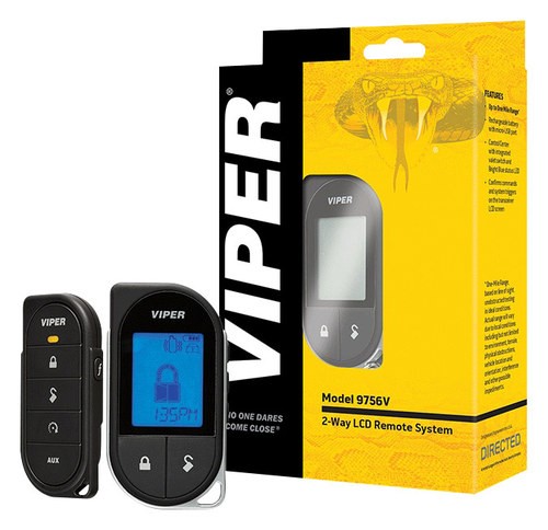 Viper - 2-Way LCD Remote Transmitter Kit - Black