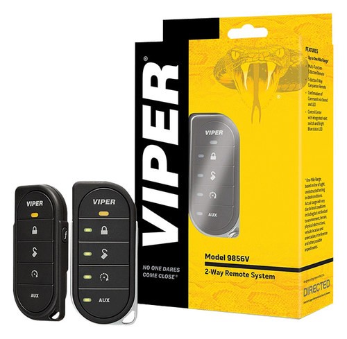 Viper - 2-Way LED Remote Transmitter Kit - Black